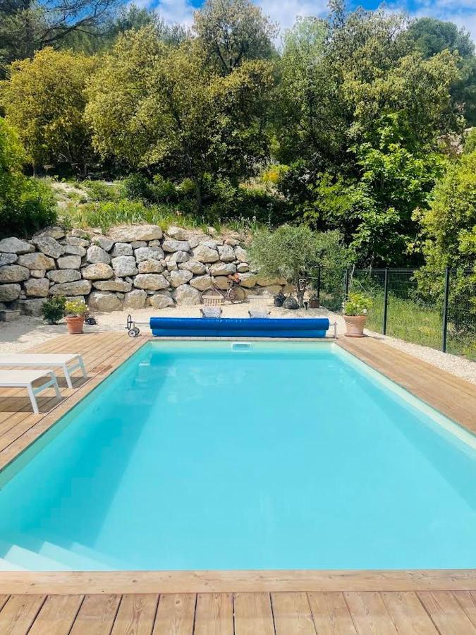 Studio De Charme Avec Piscine Фонтен-де-Воклюз Екстер'єр фото
