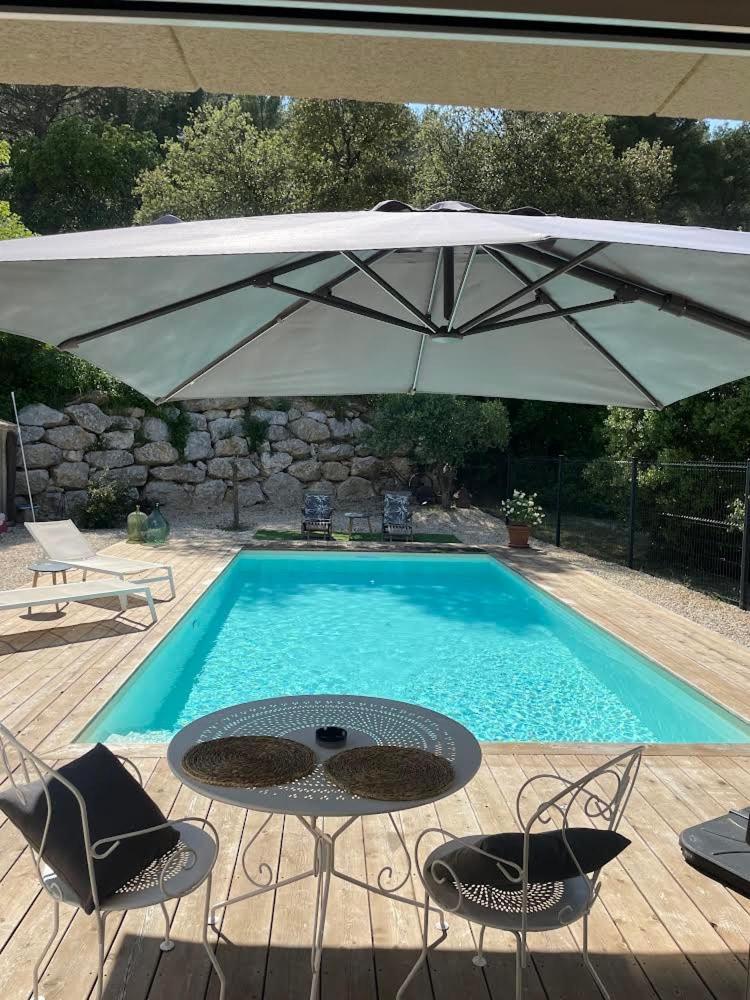 Studio De Charme Avec Piscine Фонтен-де-Воклюз Екстер'єр фото